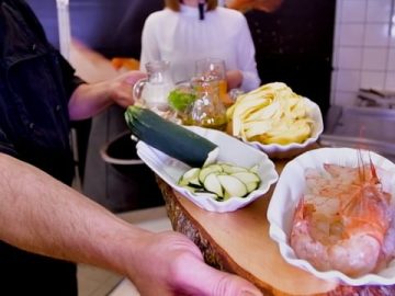 1. Kochlöffel-Eck – das Kochstudio – im Mari e Monti Hermagor