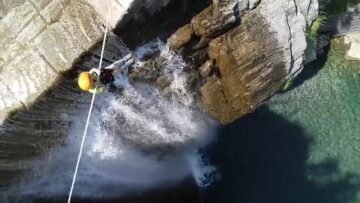 Alpe Adria Sports | Klettertraining am Wasserfall