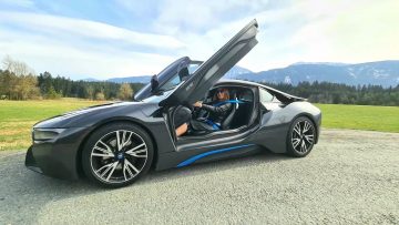 Ein Tag mit einem Traumauto – BMW i8