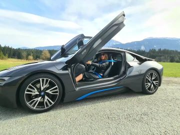 Ein Tag mit einem Traumauto – BMW i8