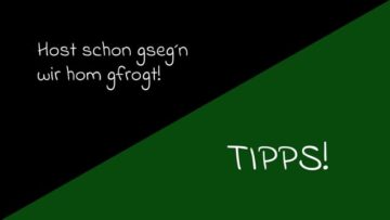 Tipp: leichtes auf & ab steigen vom Fahhrad